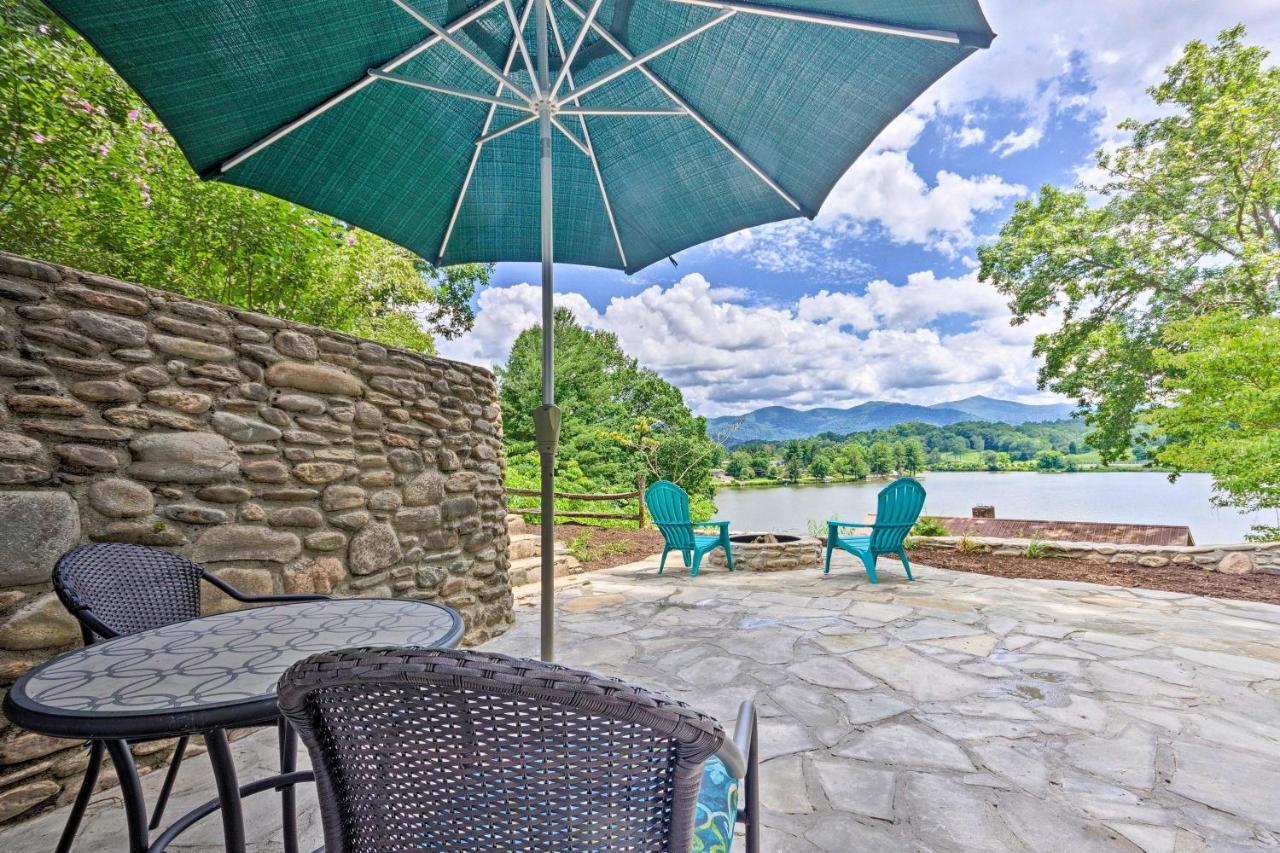 Studio With Patio Access And View On Lake Junaluska! Apartment Exterior photo