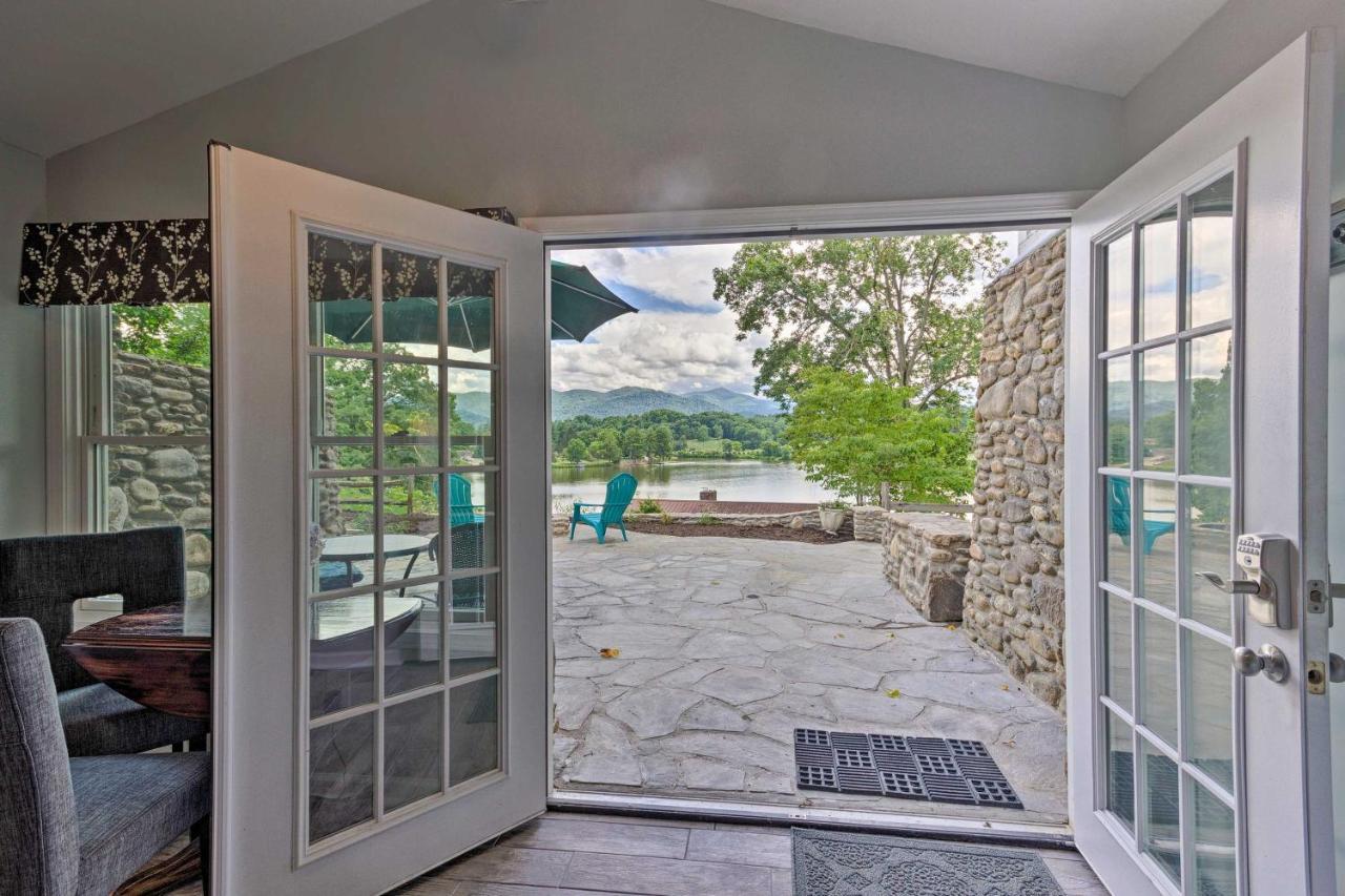 Studio With Patio Access And View On Lake Junaluska! Apartment Exterior photo